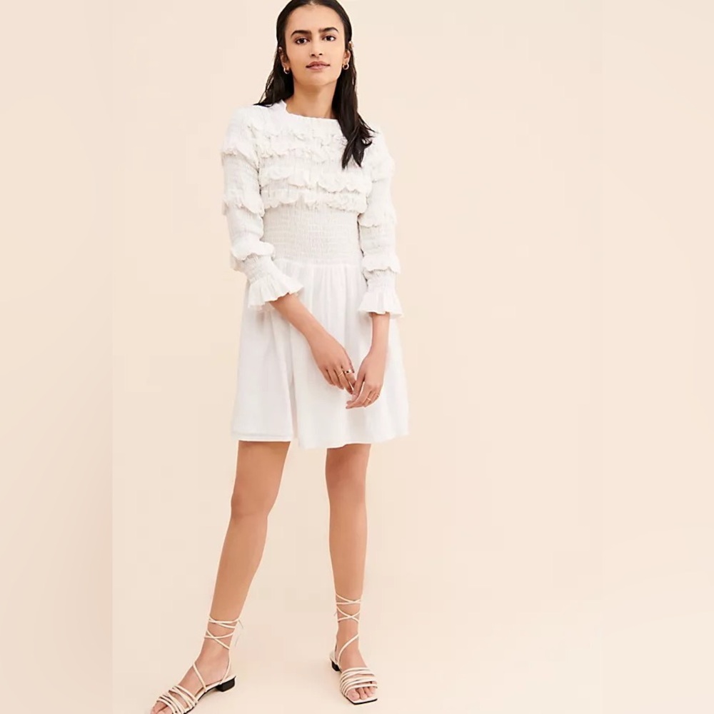 Tach capri ruffle dress